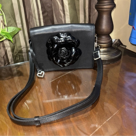 Brighton Rosaria Leather Purse – NWT! Crossbody with dust bag - Picture 3 of 16